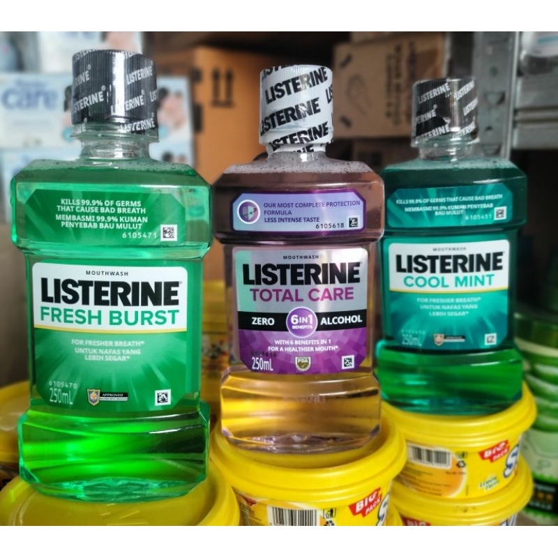 Listerine mouthwash 250ml Shopee Philippines