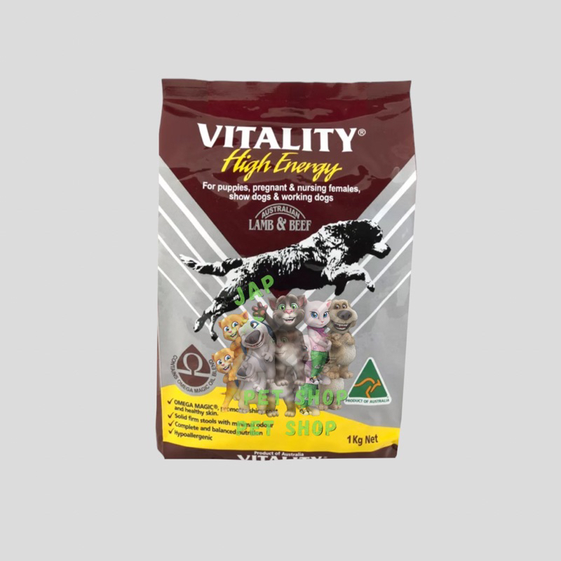 Vitality Puppy High Energy Adult Classic 1kg. Shopee Philippines