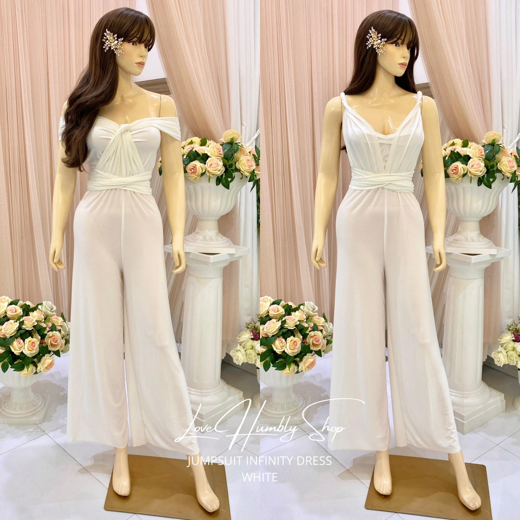 SALE JUMPSUIT INFINITY DRESS BRIDESMAIDS DRESS WEDDING DRESS Shopee Philippines