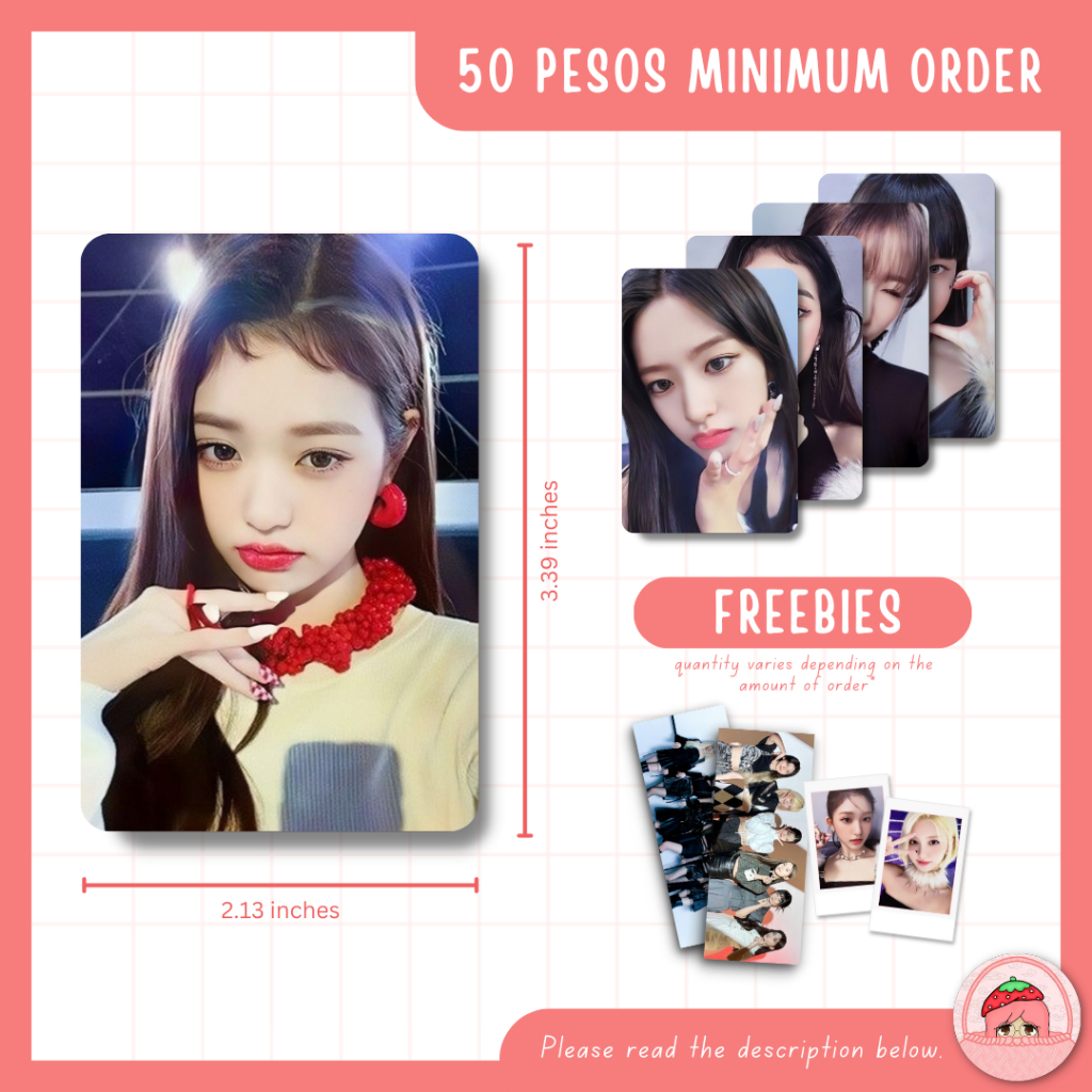 Ive After Like Album Open Broadcast Pc Photo Card Unofficial Fanmade