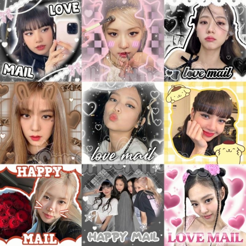 BLACKPINK MAIL STICKERS KPOP MAILING STICKERS Shopee Philippines
