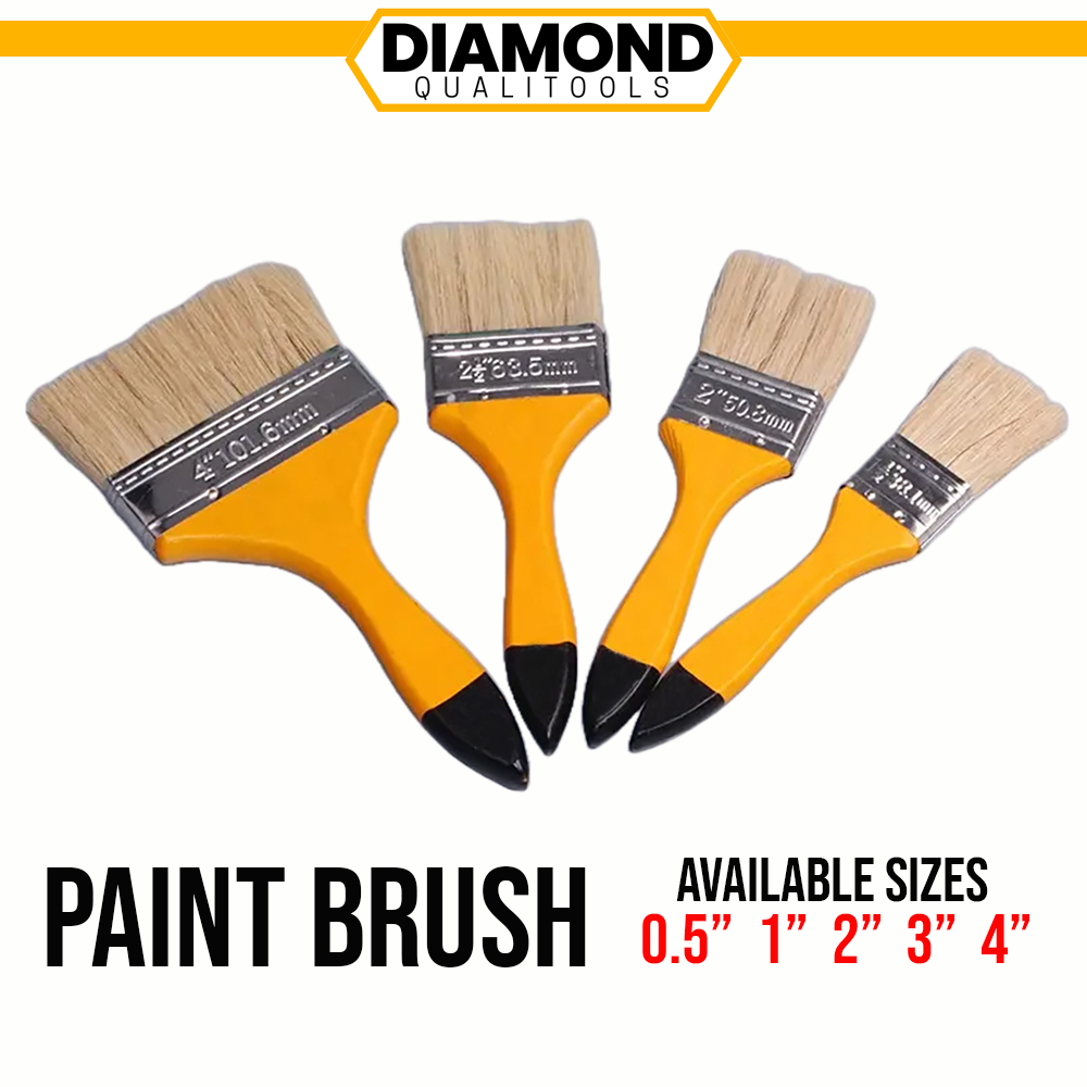 PAINT BRUSH Sizes 1/2" 1" 2" 3" 4" Multipurpose Utility Quality