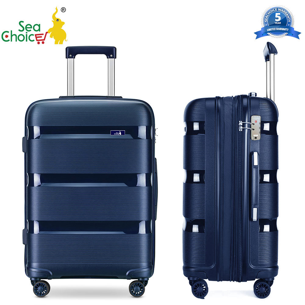 SeaChoice Expandable Luggage 20/24/28 In Lightweight Suitcase Travel