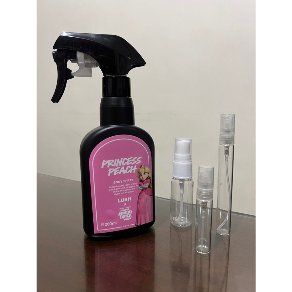 Princess Peach Body Spray by Lush Decant / Takal Shopee Philippines