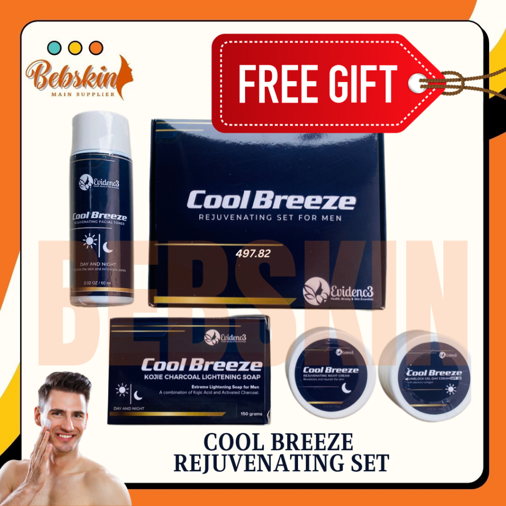 Rejuvenating Set For Men Cool Breeze Original 1 Set With Free T