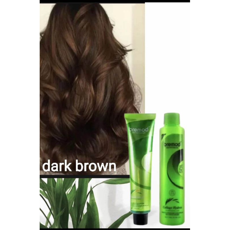 DARK BROWN BREMOD HAIR COLOR BUNDLE WITH OXI 100ML Shopee Philippines