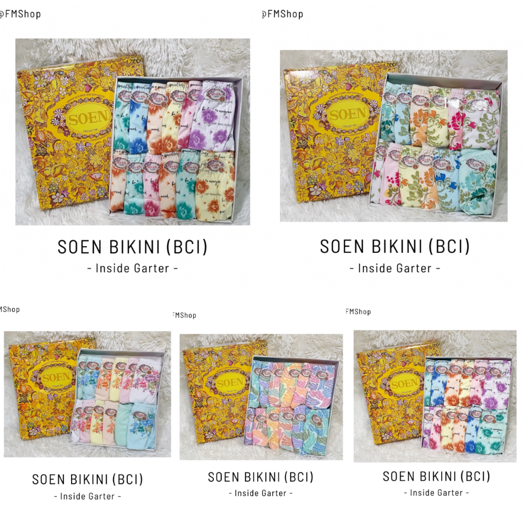ORIGINAL SOEN BIKINI (BCI) INSIDE GARTER Shopee Philippines