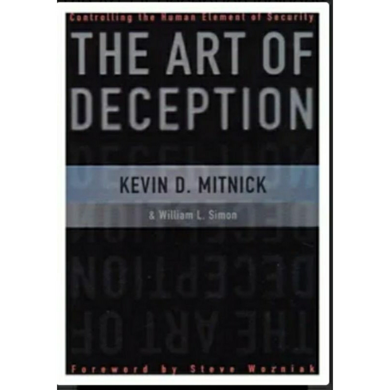 THE ART OF DECEPTION BY: KEVIN D.MITNICK | Shopee Philippines