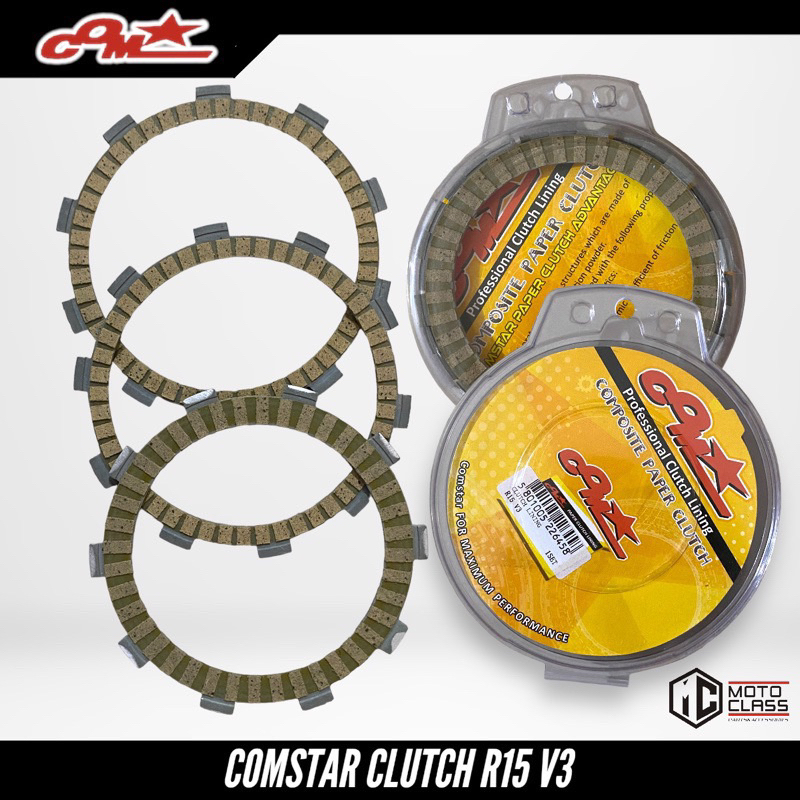 COMSTAR CLUTCH LINING R15 V3 3PCS (8849) Shopee Philippines