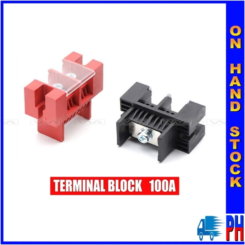 Battery Terminal High Current Feed Through Terminal Block 100A Battery