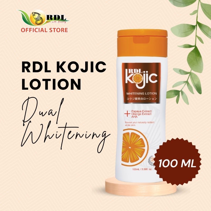 RDL Kojic Whitening Lotion 100ml Shopee Philippines