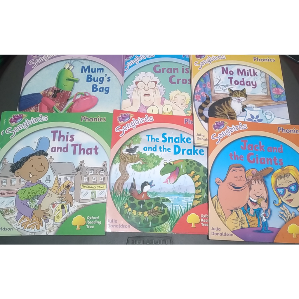 (Pre-Loved) Songbirds Assorted Phonics by Julia Donaldson (Oxford) (PB ...