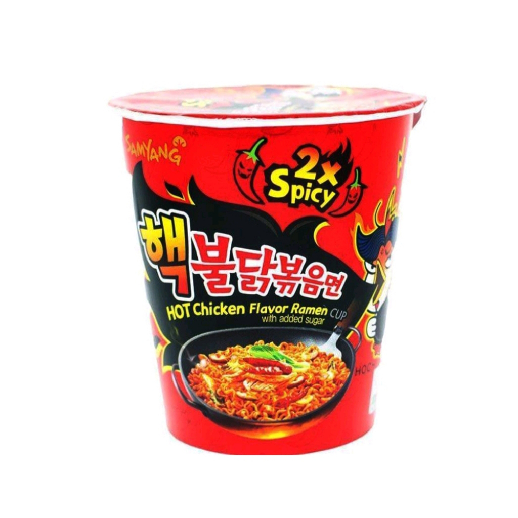 Samyang Hot Chicken Flavor Ramen 2x Spicy 70g | Shopee Philippines