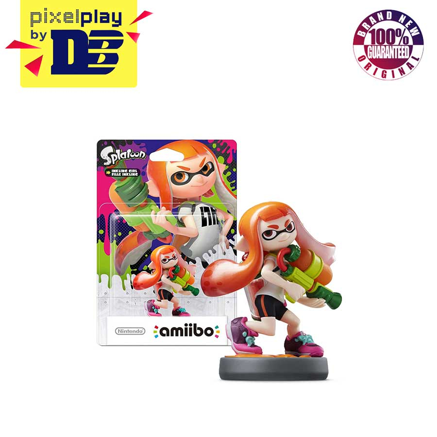 Nintendo Amiibo Splatoon Series Inkling Girl Eu Shopee Philippines 0496