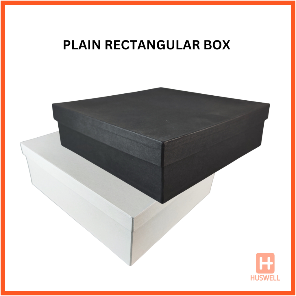 PLAIN RECTANGULAR HARD GIFT BOX 12x10x4 inches Shopee Philippines