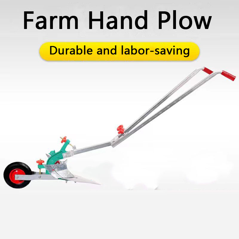 HandPulled Low Agricultural MicroCultivator Soil Turning Trencher