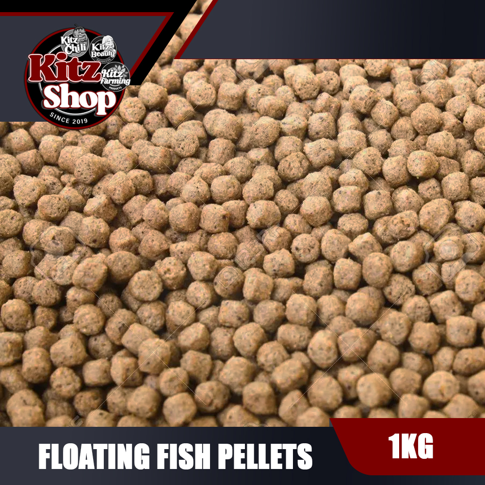 Floating Fish Pellets For Gold Fish, Koi, Tilapia, Cichlids 1kg by Kitz