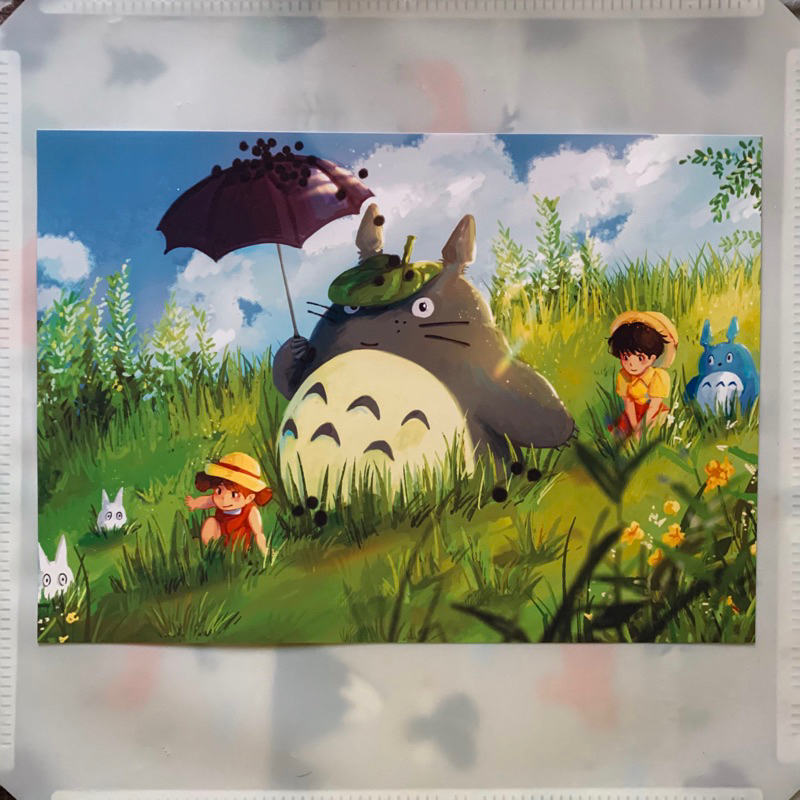 My Neighbor Totoro A4 Art Print | Shopee Philippines