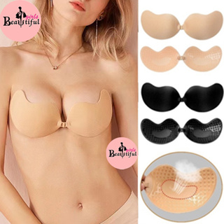 1pc Women Invisible Bra Push Up Silicone Bra With Transparent