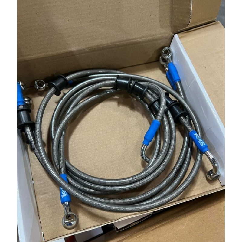 KING DRAG BRAKE HOSE FOR NMAX ABS FRONT AND REAR | Shopee Philippines