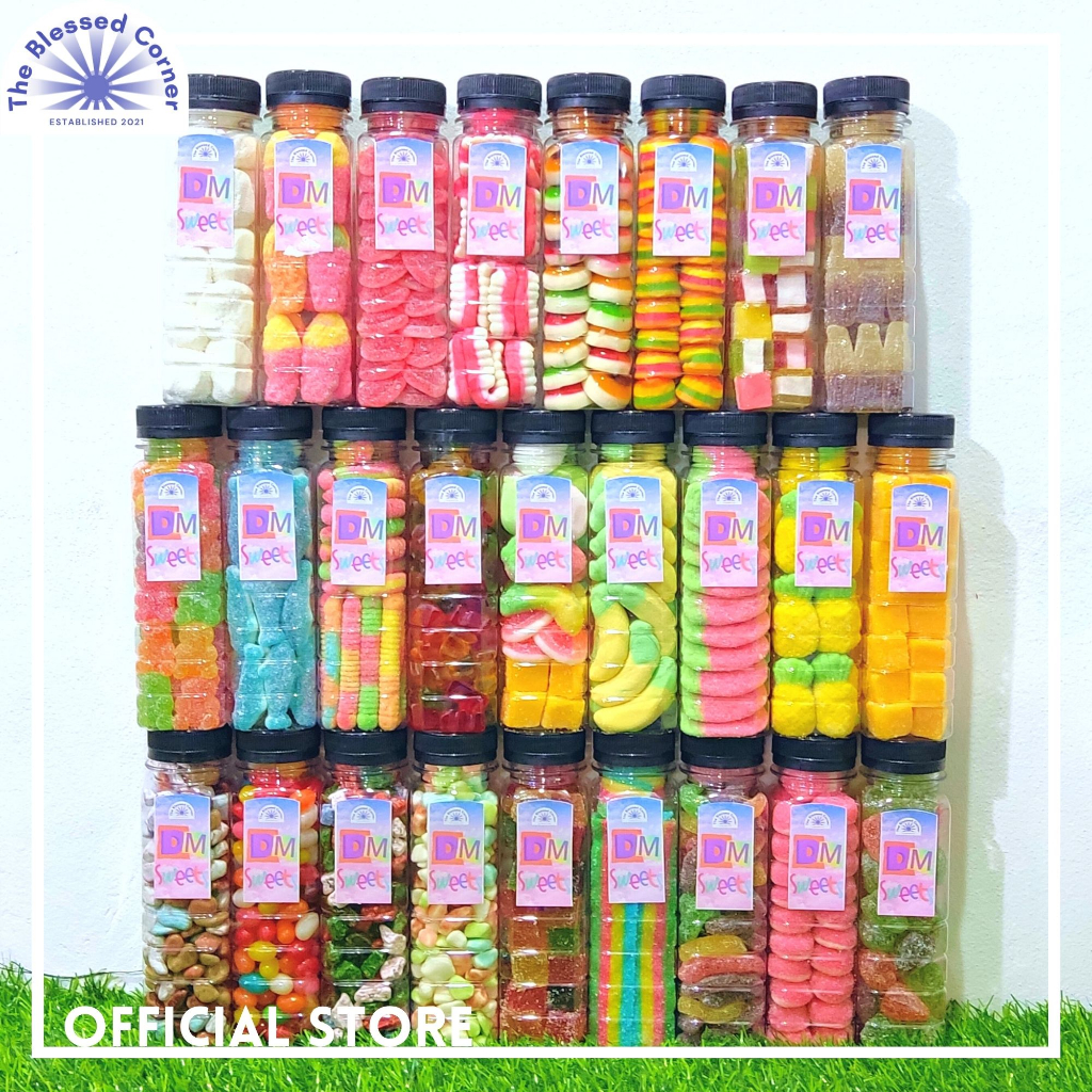GUMMY CANDIES, Gummy Sweets in 200ml bottle, kutkutin by DM Sweets The