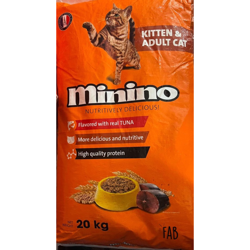 Minino Cat Food Tuna 1KG PACK Shopee Philippines
