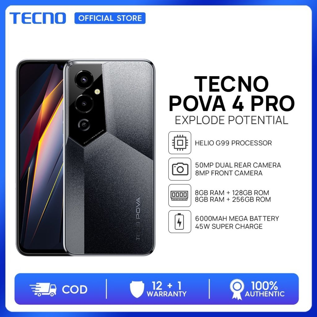 tecno pova 4 cod