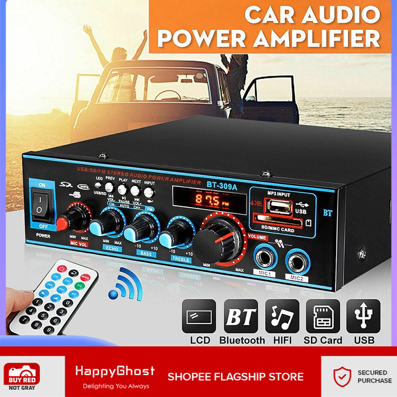 BT-998 Hifi Audio Home Digital Verstärker Auto Audio Bass Power Bluetooth  Verstärker FM USB SD Radio für Subwoofer Lautsprecher DC12V - AliExpress