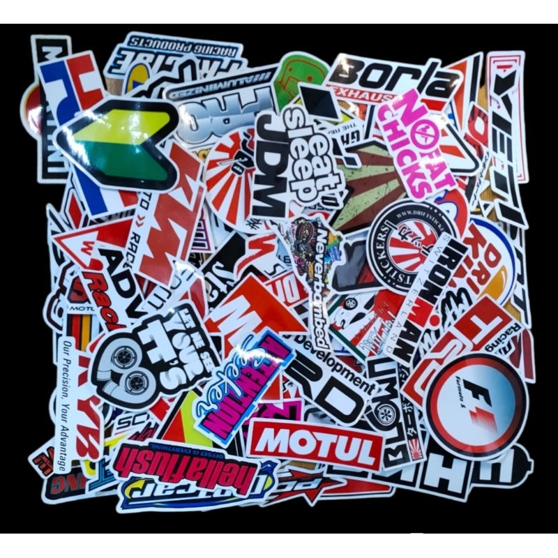 Real sticker bomb consist of 100 pcs. of selected quality assorted ...