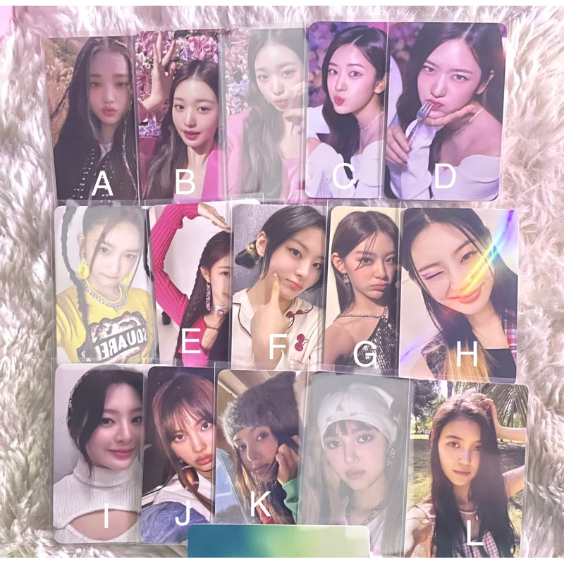 assorted kpop girlgroup gg official photocards ive wonyoung leeseo ...