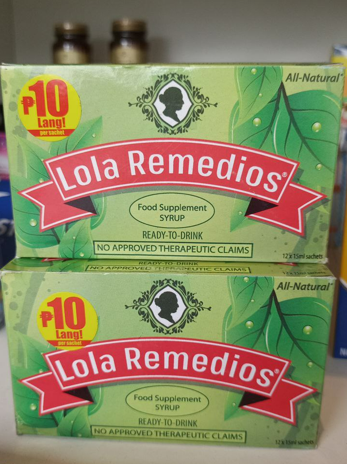 LOLA REMEDIOS SYRUP READY TO DRINK | Shopee Philippines