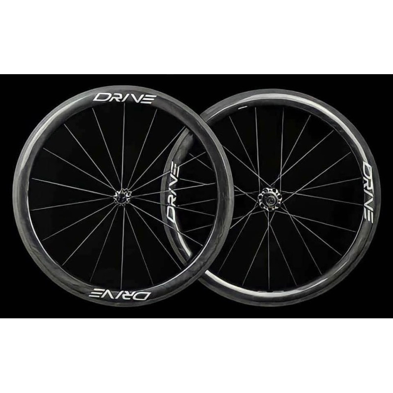 2023 ELITEWHEELS DRIVE 700C 50MM Carbon Wheelset Rim Brake