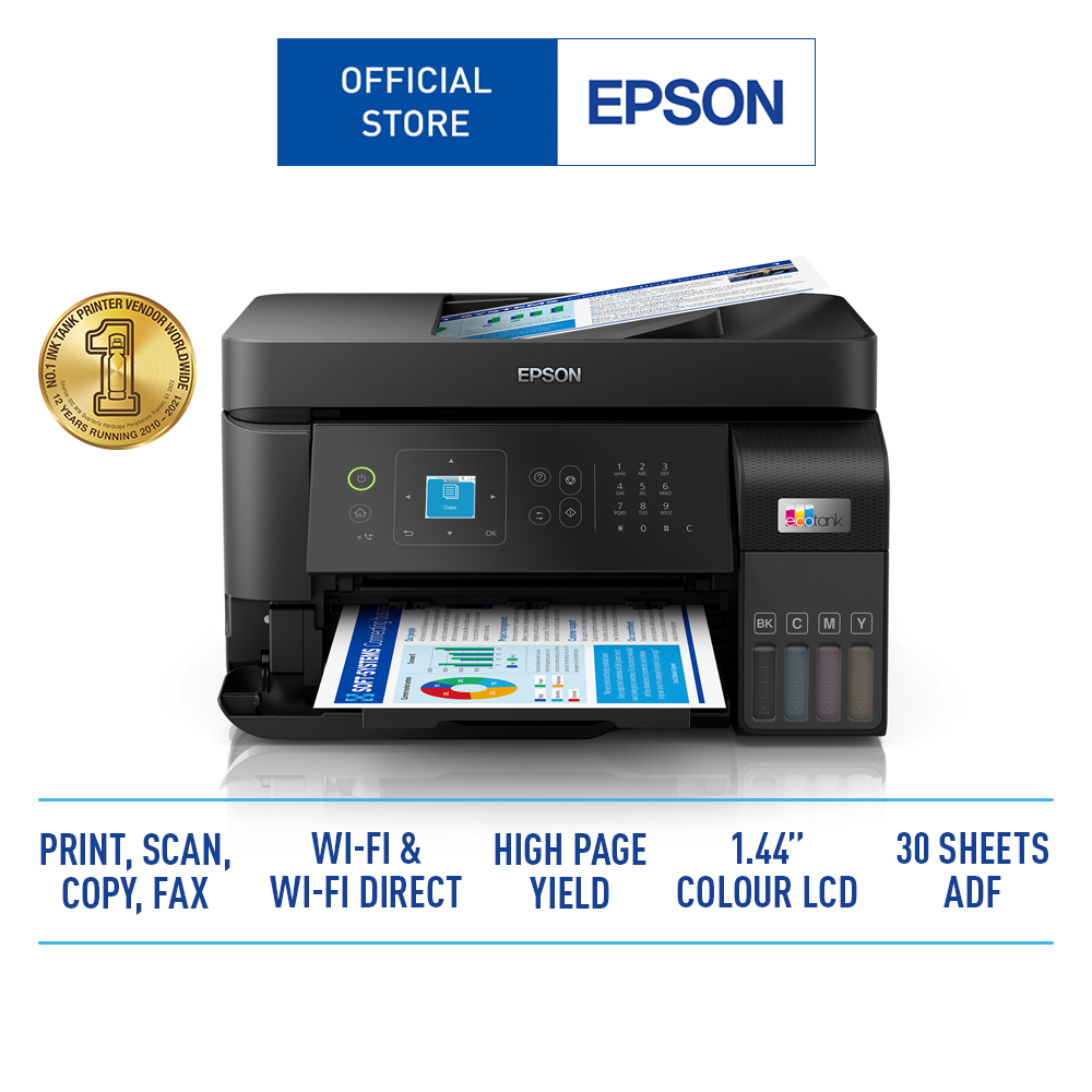 Epson EcoTank L5590 Wifi Multifunctional Ink Tank Printer | Shopee ...