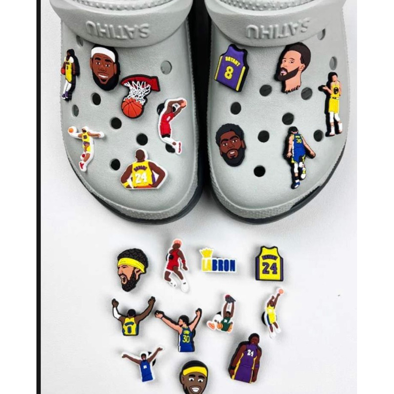 NBA Series Basketball Jibbitz for crocs Shopee Philippines