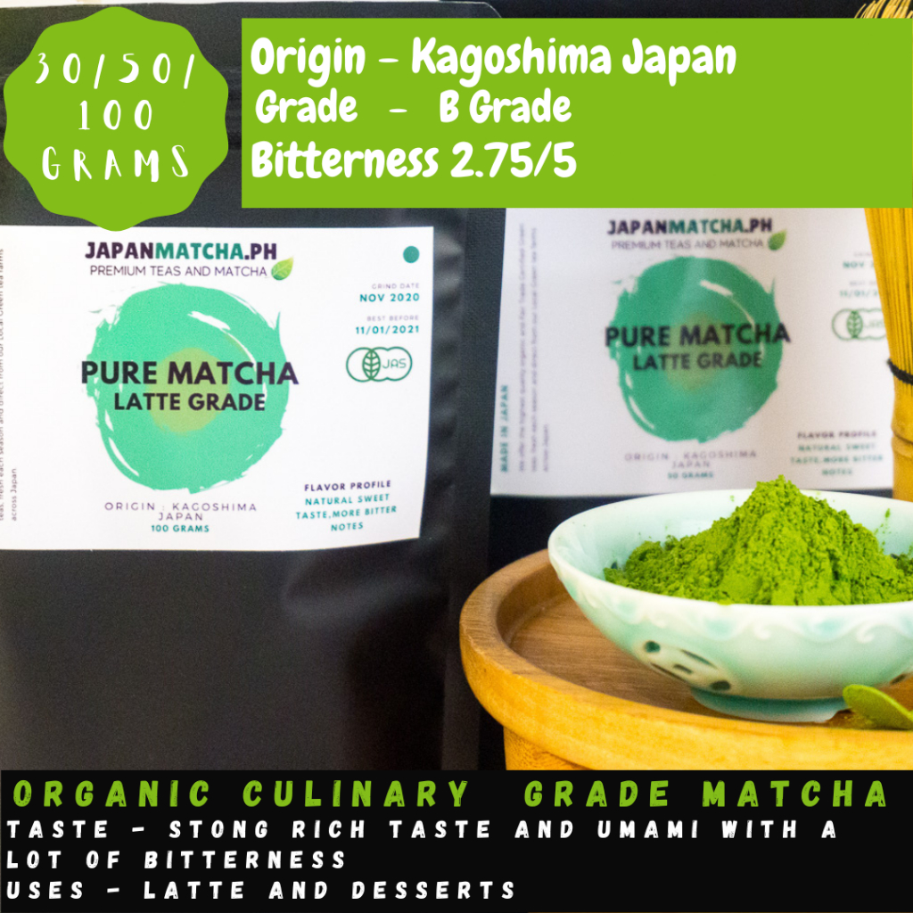 Matcha from Japan Ceremonial and Culinary Grade Grind Date UJI Shopee