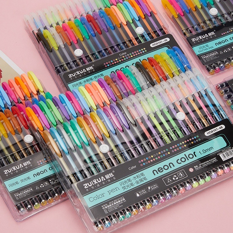 OFNATURE Neon Color Pen Set Pen Marker for Drawing Writing Sketch ...