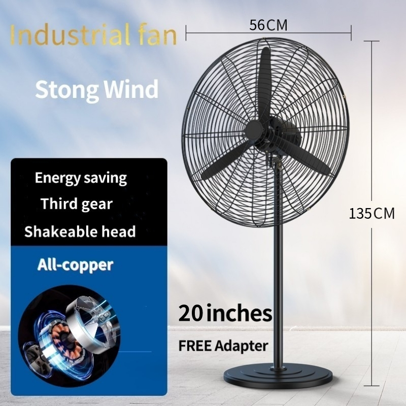 Industrial fan 30inc heavy duty big stand fan Warehouse classroom