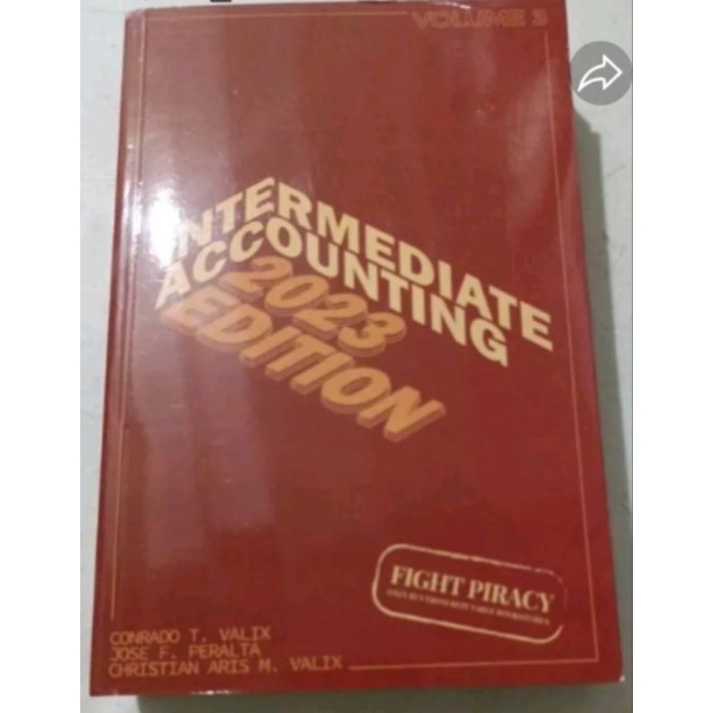 INTERMEDIATE ACCOUNTING 3 (2023 EDITION) | Shopee Philippines