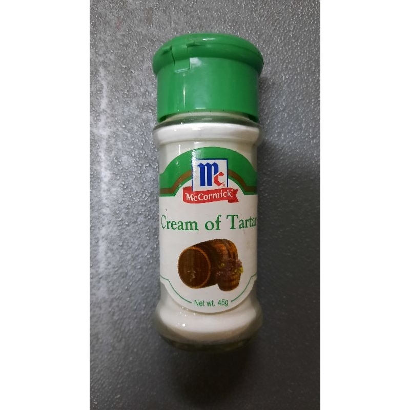 McCormick Cream of Tartar 45g Shopee Philippines