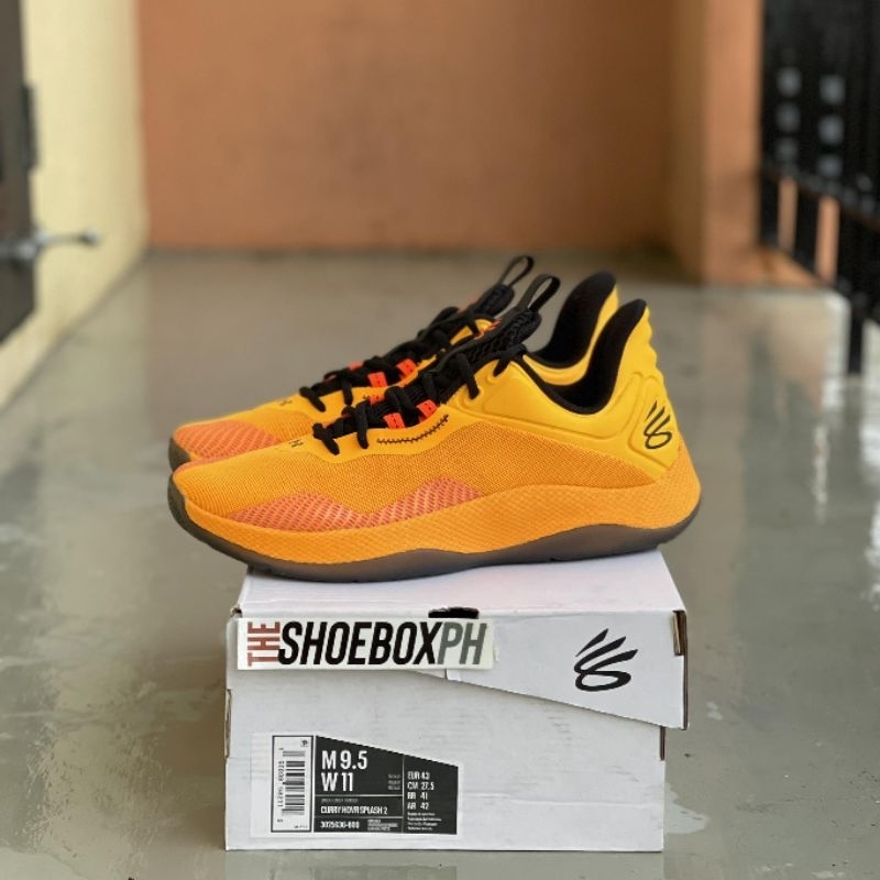 Under armour deals curry 2 orange