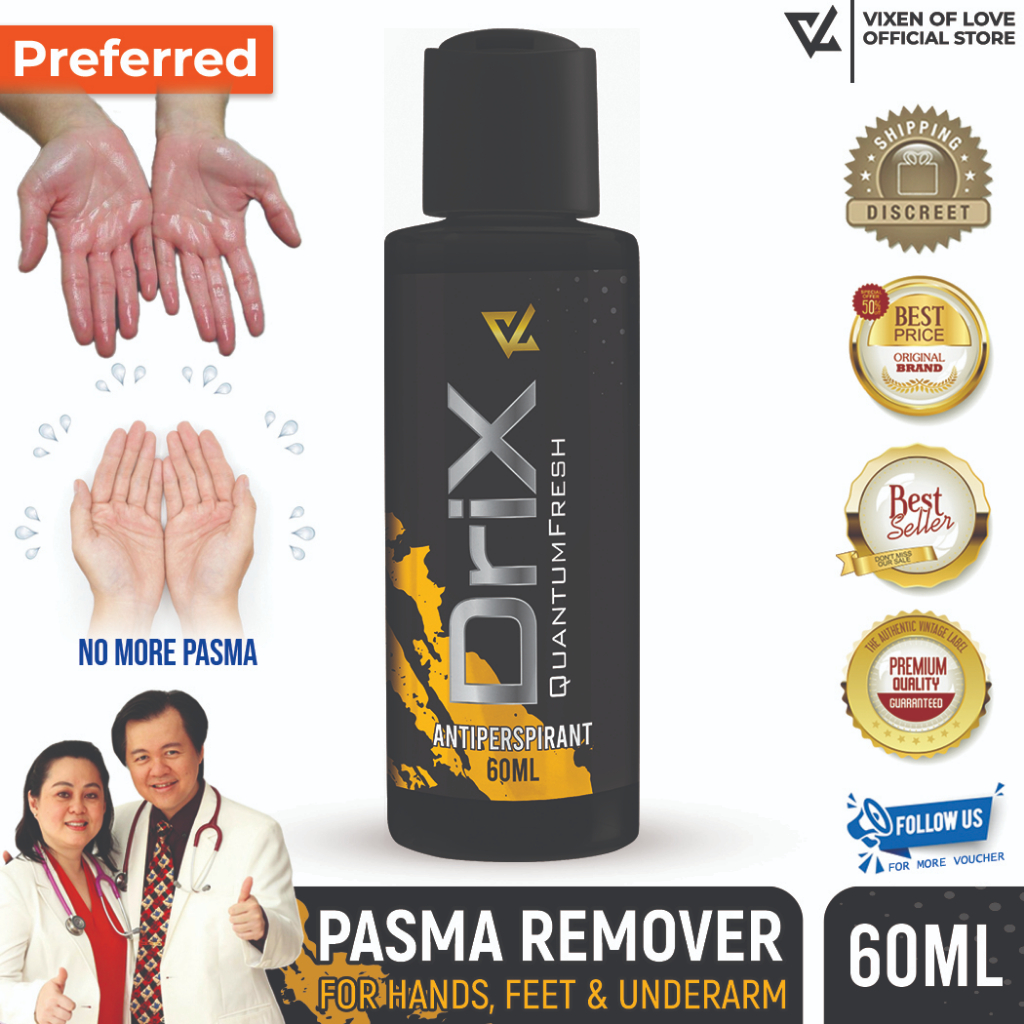 Drix QuantumFresh Antiperspirant Hydrofree (Hands, Feet, Underarms Pasma Solution & Deo