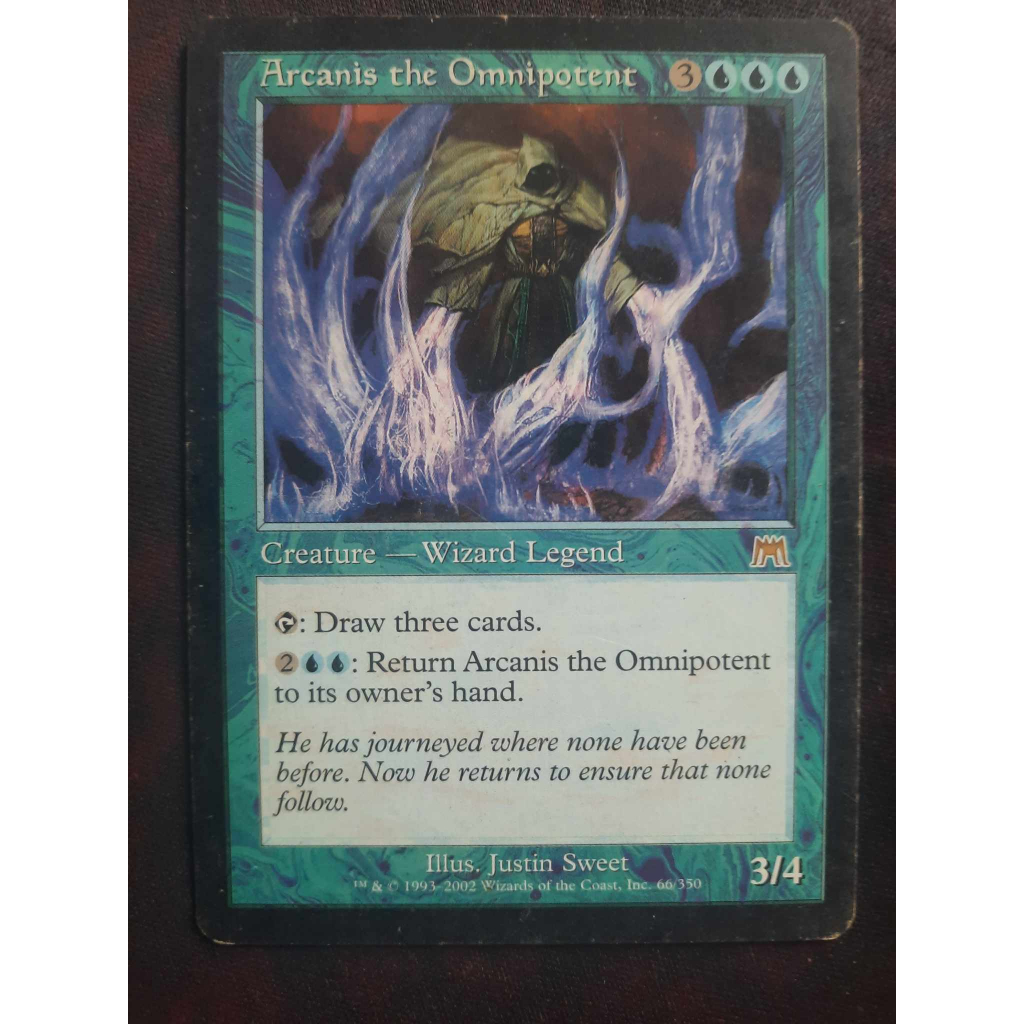 Arcanis the Omnipotent ( MTG / Rare / Legendary Creature / ONS / Played ...