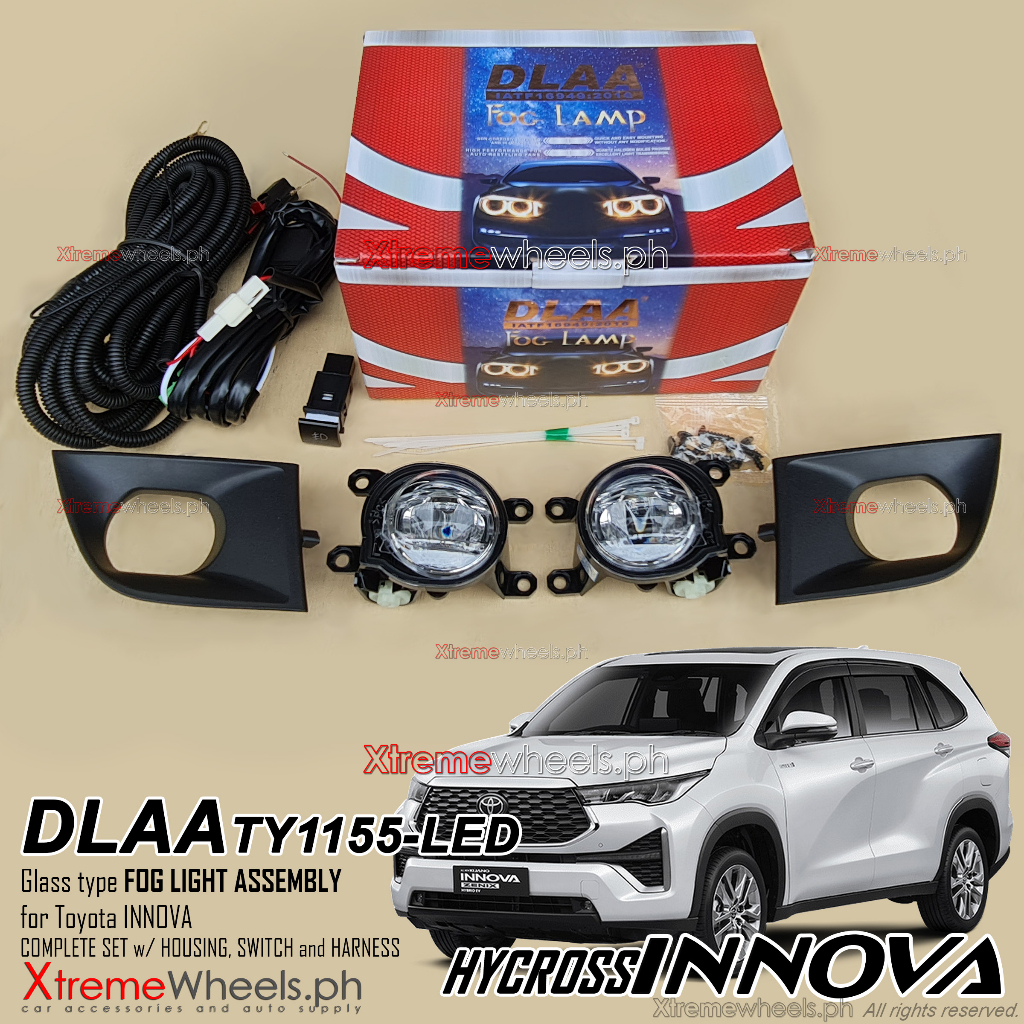 Toyota Innova Zenix 20232025 Complete Set DLAA Fog light / Foglights