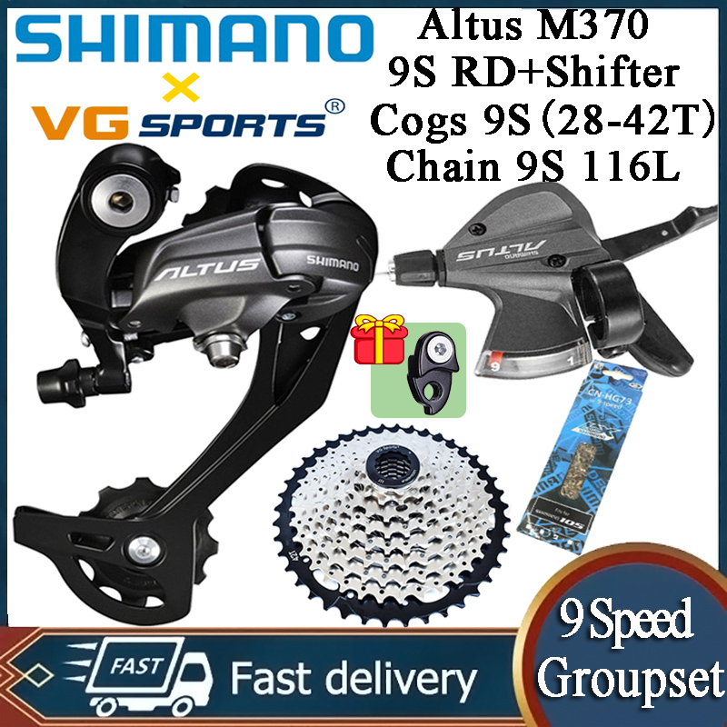 Groupset shimano altus 9 speed new arrivals