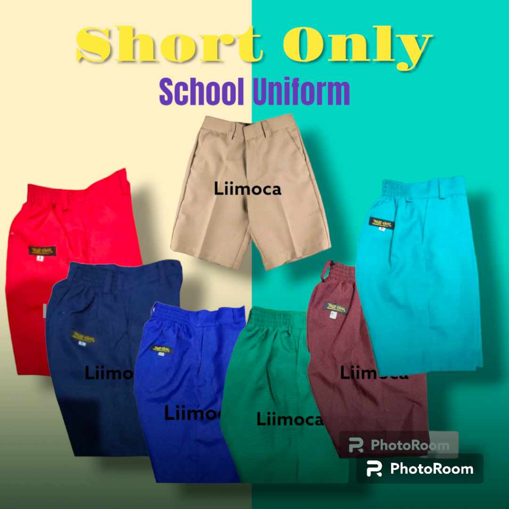 LACAO'S NEW SCHOOL UNIFORM SHORTS Shopee Philippines