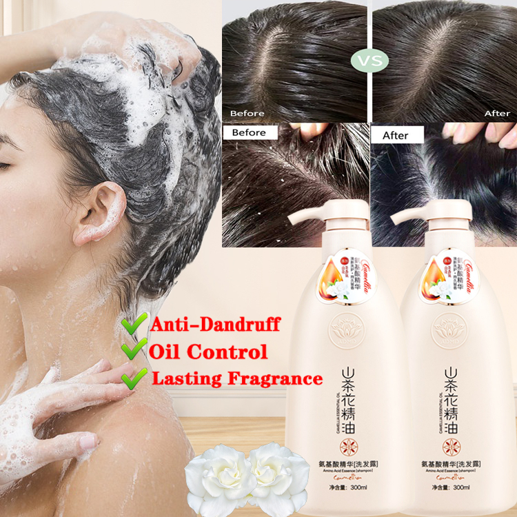 AntiDandruff Shampoo Japan Camellia Sakura Fragrance Shampoo Amino
