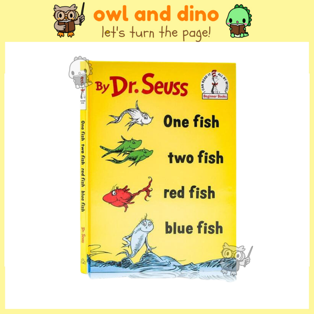 One Fish Two Fish Red Fish Blue Fish by Dr. Seuss (Hardcover) | Shopee ...