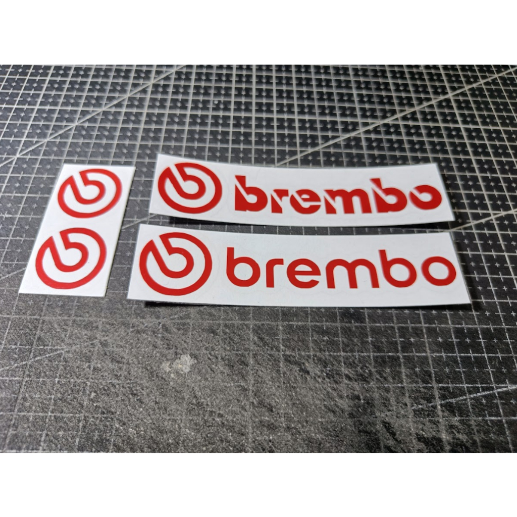 Brembo Caliper Sticker | Shopee Philippines