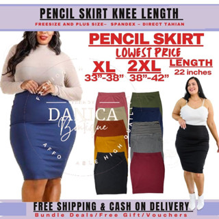 Plus size pencil skirt xxl sale