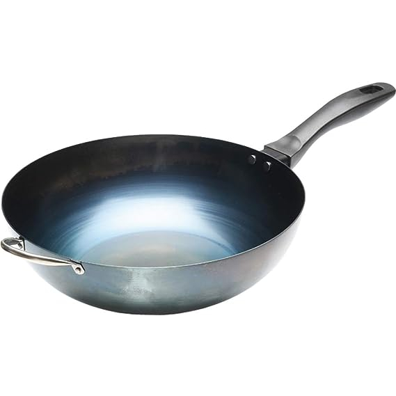 Fujita Metal Iron Wok One Handed 30cm Made in Japan Suit Kodawari Shokunin (made in Japan